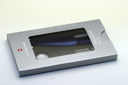 Швейцарская карточка SwissCard Nailcare 0.7240.T3